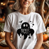 Ghost Spook Me Halloween Tri-Blend Shirt