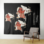 Ghost Stories Halloween Achtergrond Wandkleed (In Situ (horizontaal))