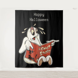 Ghost Stories Halloween Achtergrond Wandkleed