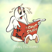 Ghost Stories Halloween Window Cling Raamsticker (Vel 3)