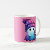 Ghost tasse à café avec fantôme mignon pour les am (Devant droit)