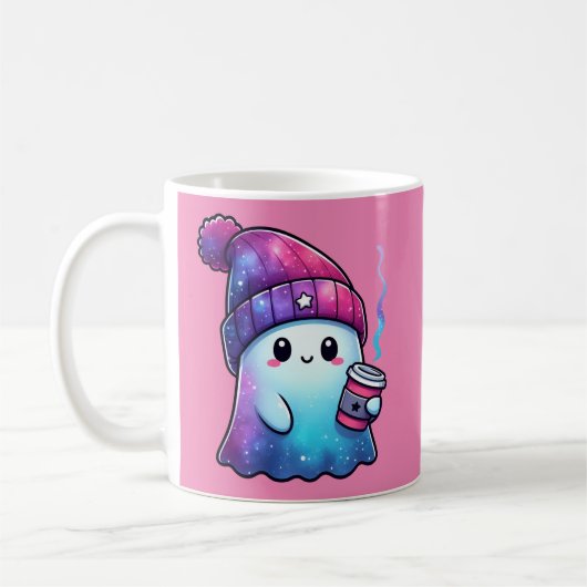 Ghost tasse à café avec fantôme mignon pour les am (Gauche)