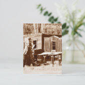 Ghost Town afbeelding uit Utah Briefkaart (Staand voorkant)