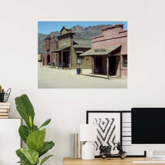 Ghost Town Poster (Thuiskantoor)