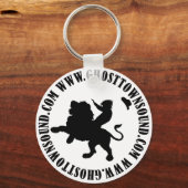 Ghost Town Sound B&W-Sleutelhanger Sleutelhanger (Voorkant)