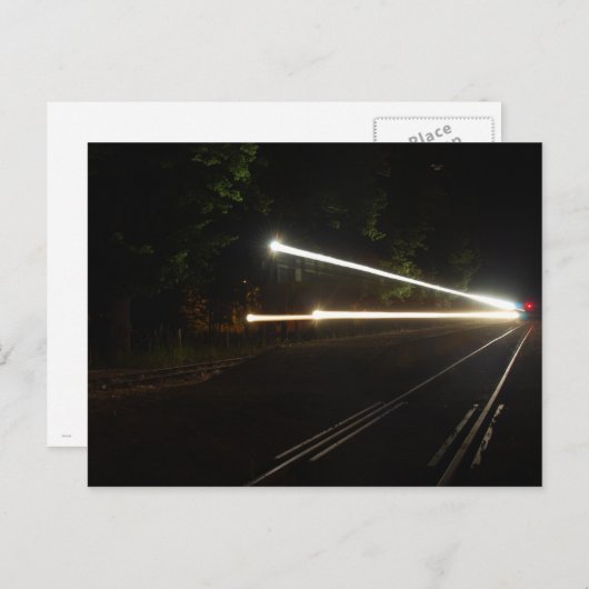 Ghost Train Briefkaart (Voorkant / Achterkant)