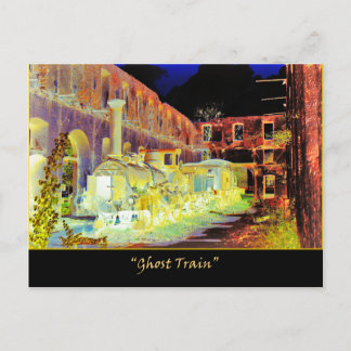 "Ghost Train"-Briefkaarten Briefkaart