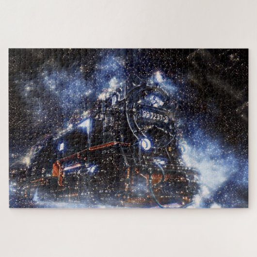 Ghost Train  locomotief Legpuzzel (Horizontaal)