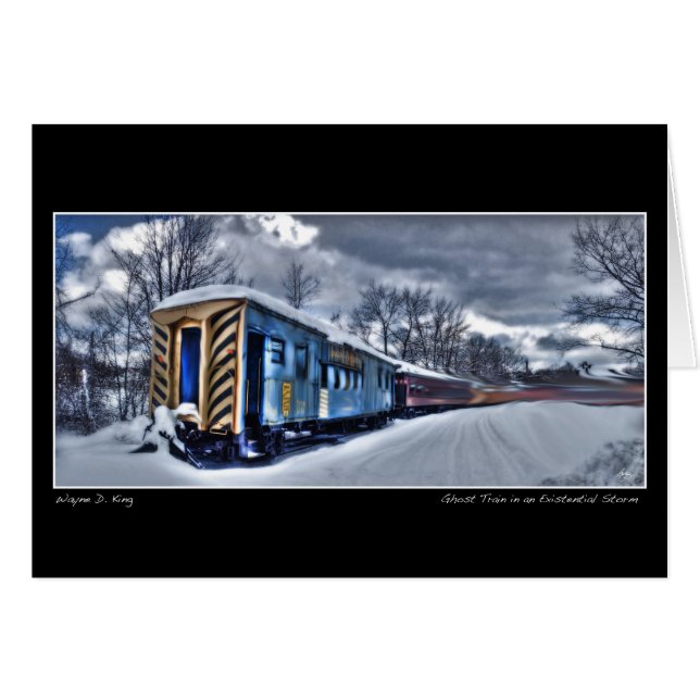 Ghost-trein in een bestaande Storm-kaart (Voorkant Horizontaal)