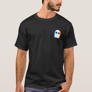 Ghost Trippy Vaporwave Kostuum Halloween Techno ED T-shirt