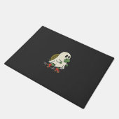 Ghost Turtle Roller Skates Halloween Design_1 Deurmat (Schuin)