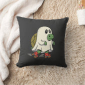 Ghost Turtle Roller Skates Halloween Design_1 Kussen (Deken)