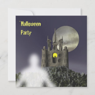Ghost - Uitnodiging voor Halloween Party