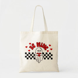 Ghost Valentijn's Day Canvas tas, grappig cadeau t Tote Bag