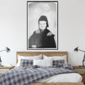 Ghost van Abraham Lincoln met Mary Lincoln 1869 Canvas Afdruk (Insitu (Slaapkamer))