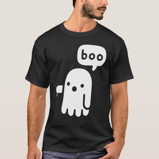 Ghost van de afkeuringsboe t-shirt (Voorkant)