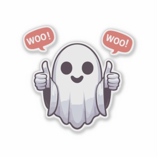 Ghost van goedkeuring sticker (Voorkant)