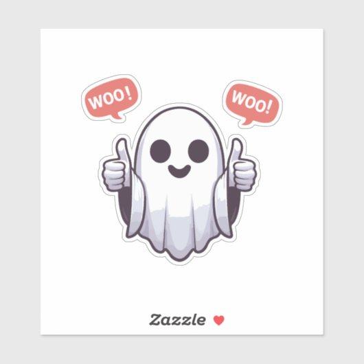 Ghost van goedkeuring sticker (Vel)