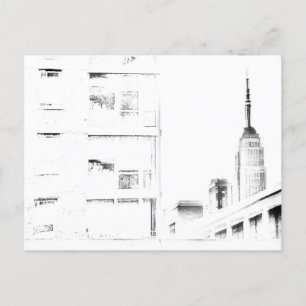 Ghost van het oorspronkelijke kunstmarkyart Empire Briefkaart