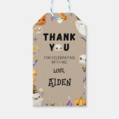 Ghost Verjaardagsfeest Dank u Label Cadeaulabel (Voorkant)