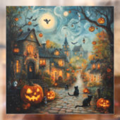 Ghost Village Window Cling Raamsticker (Vel 2)