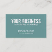 Ghost Visitekaartje (Achterkant)