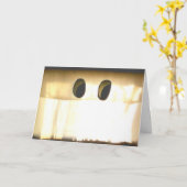 Ghost weergegeven als een gordijn kaart (Gele Bloem)