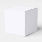 Ghost White Favor Box Bedankdoosjes (Voorkant Zijde)