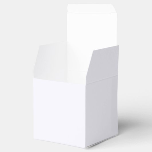 Ghost White Favor Box Bedankdoosjes (Geopend)
