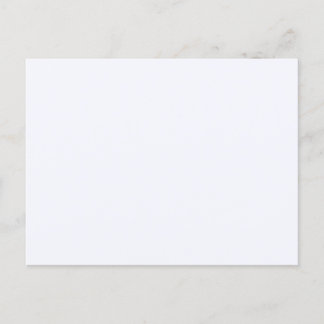 Ghost White Solid Color Briefkaart