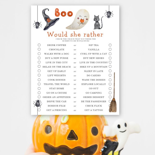 Ghost - Wil ze liever - baby shower spel (Creator heeft geüpload)