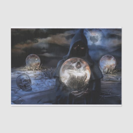 ghost worlds tissue paper tissuepapier (Voorkant)