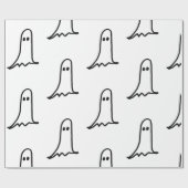 GHOST Wrapping Paper for HALLOEEN Cadeaupapier (Vlak)