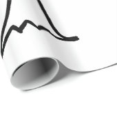 GHOST Wrapping Paper for HALLOEEN Cadeaupapier (Rol Hoek)