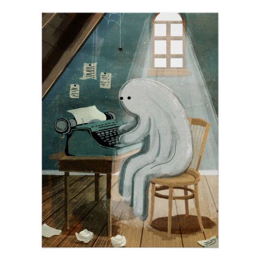 Ghost Writer Perfect Poster (Voorkant)