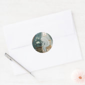 Ghost Writer Ronde Sticker (Envelop)