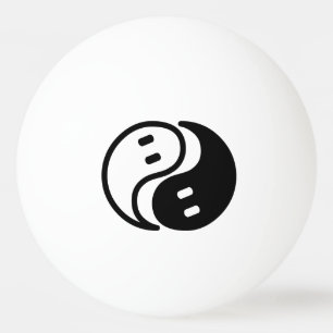 Ghost Yin Yang Pingpongballen
