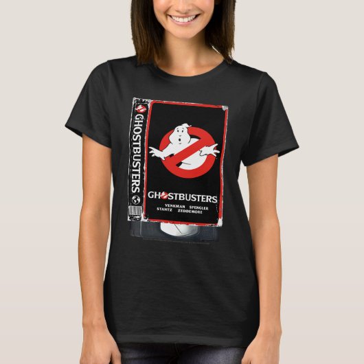 Ghostbusters VHS Tape T-shirt (Voorkant)