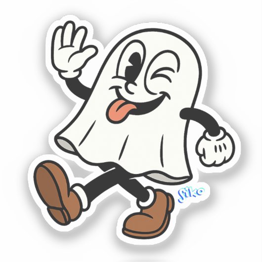 Ghosted Sticker (Voorkant)
