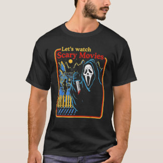 Ghostface Scream Watch Scary Movies Hall T-shirt