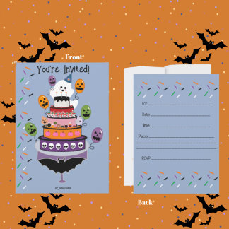 Ghostie's Boo Day viering Kaart
