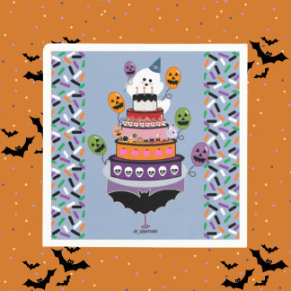 Ghostie's Boo Day viering Servet