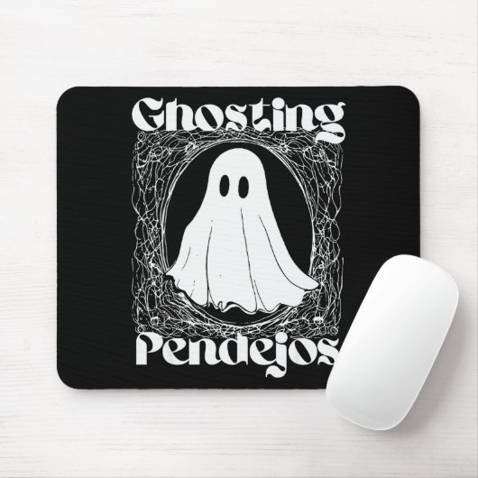 Ghosting Pendejos Funny Mexican Ghost Halloween Hi Muismat (Met muis)