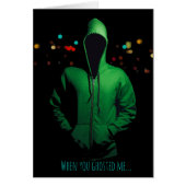 Ghosting Pushback Custom Message Kaart (Voorkant)