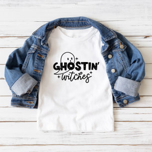 Ghosting Witches Halloween Peuter Kind T-shirt