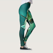 Ghostly Artist's Studio Design Leggings (Rechts)