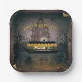 Ghostly Graveyard Cruise Papieren Bordje (Voorkant)