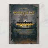 Ghostly Graveyard Cruise Uitnodiging (Voorkant)