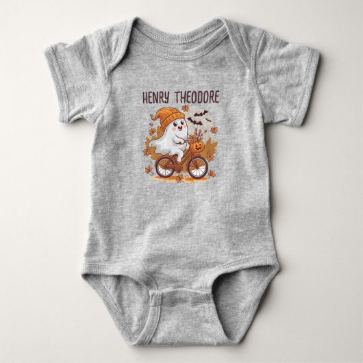 Ghostly Rider Babysuit👻 Ghost Romper (Voorkant)