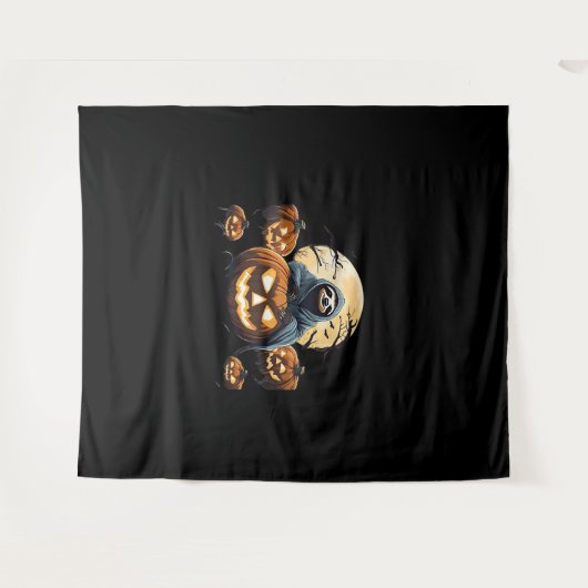 Ghostly Sloth's Midnight Haunt Classic T-shirt Wandkleed (Voorkant (horizontaal))